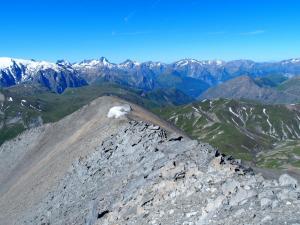 Massif des Ecrins vue du Pic du Mas de la Grave